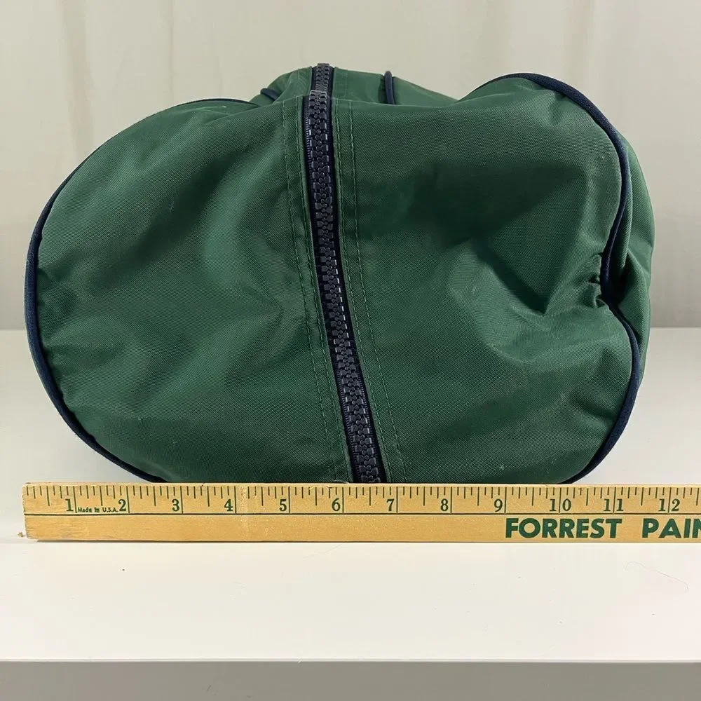 90’s Lands' End Forest Green Duffel Bag